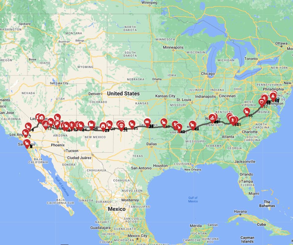 21-Day RV Adventure: San Diego to the Nation's Capital